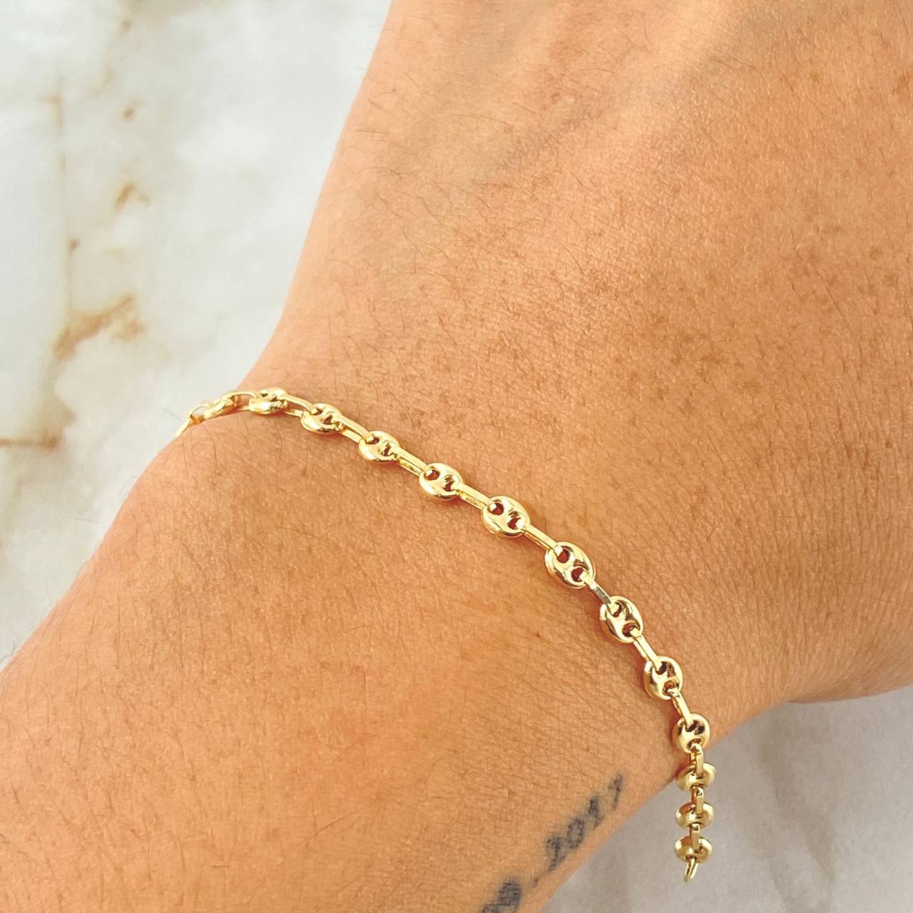 Bracelet GC 2.2gr / 18.5cm / 18K Gold
