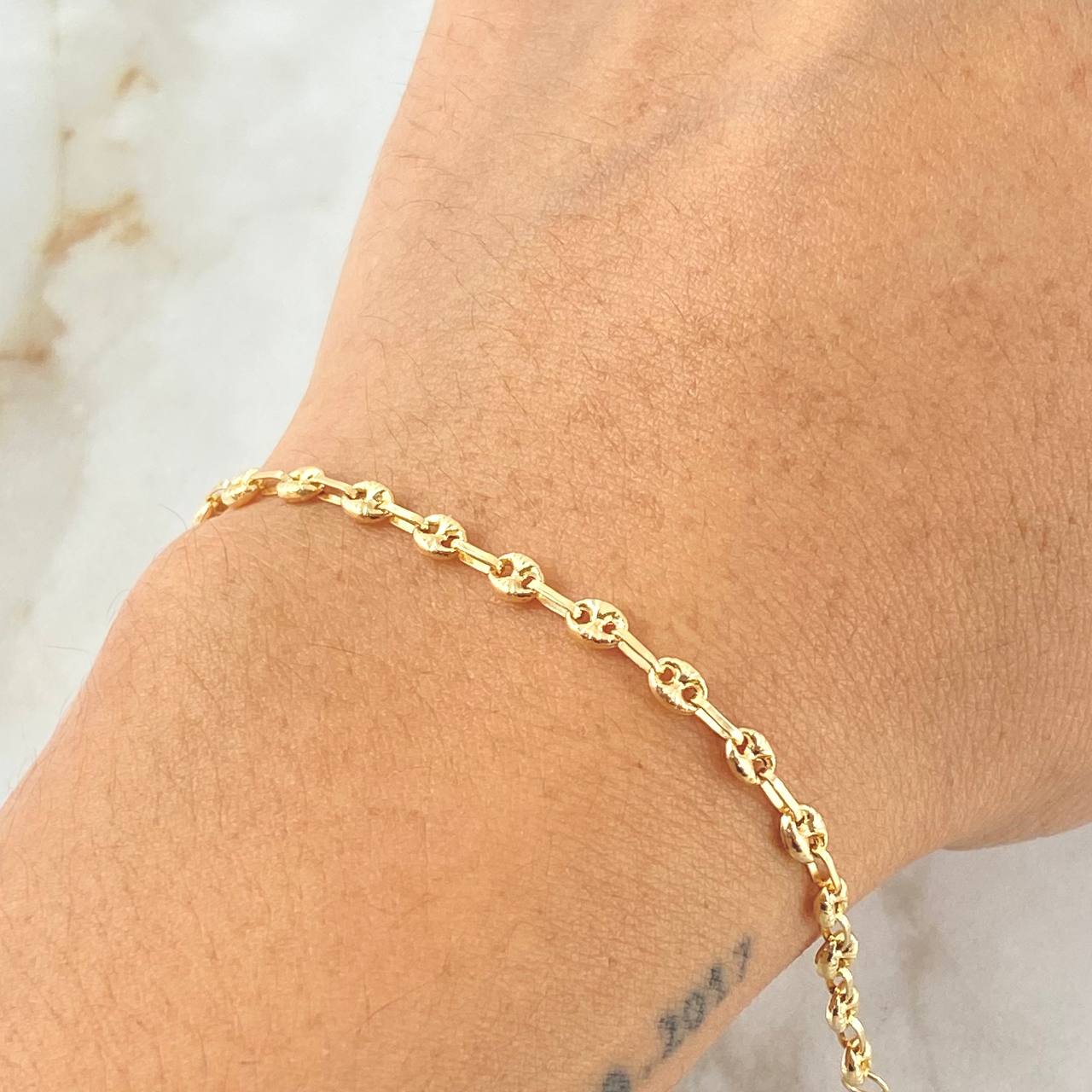 Bracelet GC 2.4gr / 18.5cm / 18K Gold