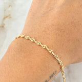 Bracelet GC 2.4gr / 18.5cm / 18K Gold