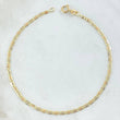 Bracelet Flat 1gr / 19cm / 1.8mm Diamond Cut Three Golds +3 18K ©
