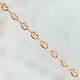 Cadena GC 10.65gr / 60cm / 5.5mm Diamantada Oro Rosa 18K ©