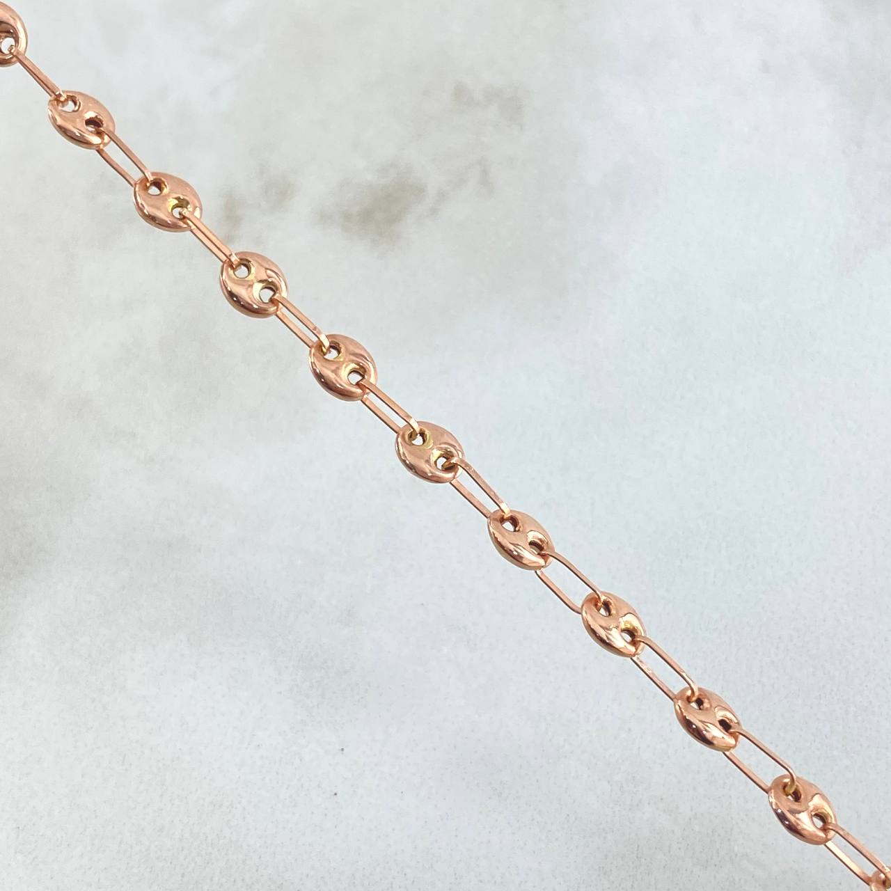 GC Chain 7gr / 60cm / 4mm Polished 18K Rose Gold ©