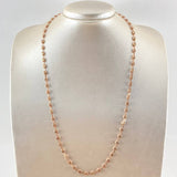 GC Chain 7gr / 60cm / 4mm Polished 18K Rose Gold ©