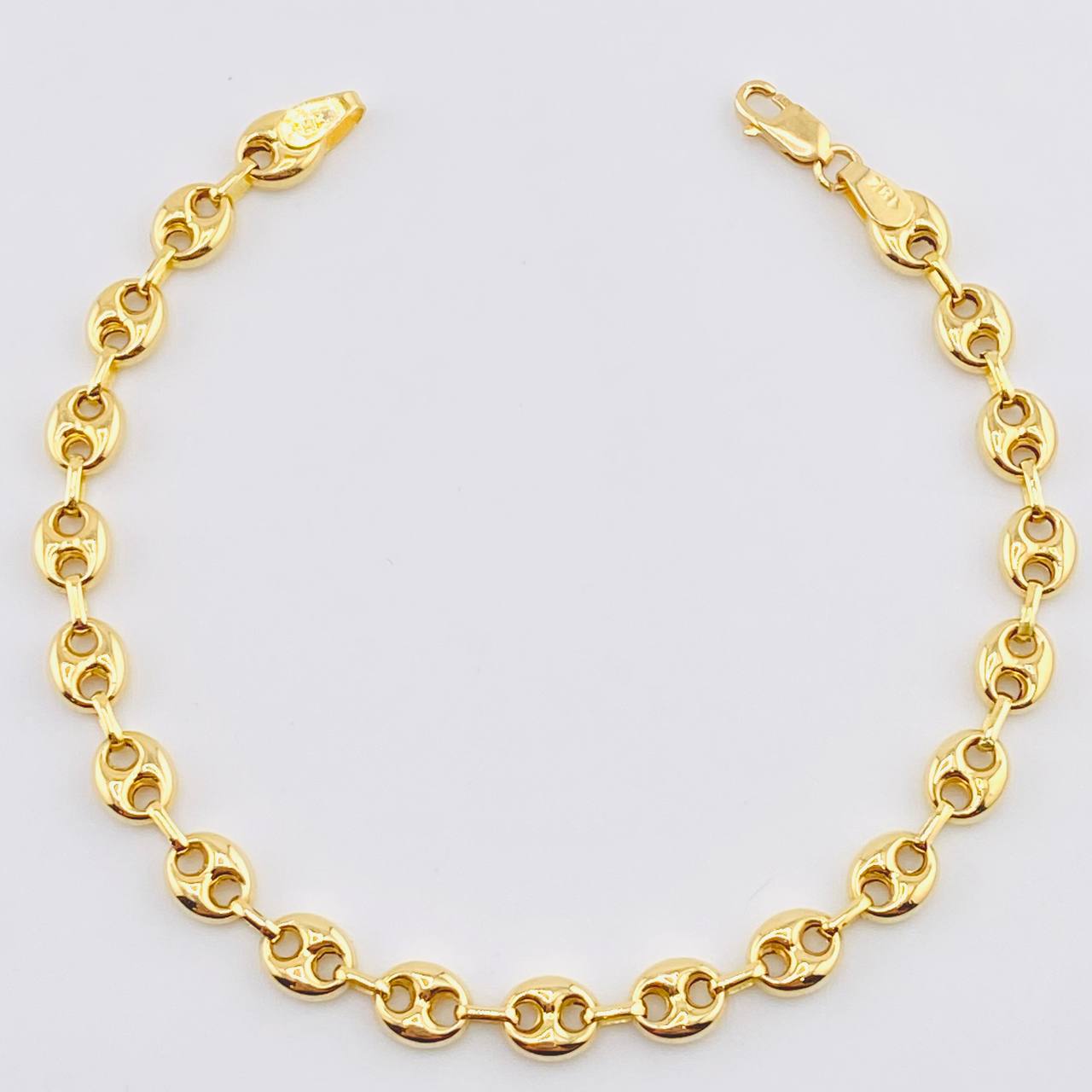 GC Bracelet 3.75gr / 7 in / 5.4mm Yellow Gold 18K *