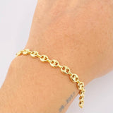 GC Bracelet 3.75gr / 7 in / 5.4mm Yellow Gold 18K *