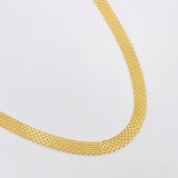 Cadena China 27.05gr / 23 1/2 in / 7.5mm Oro Amarillo +1 18K *