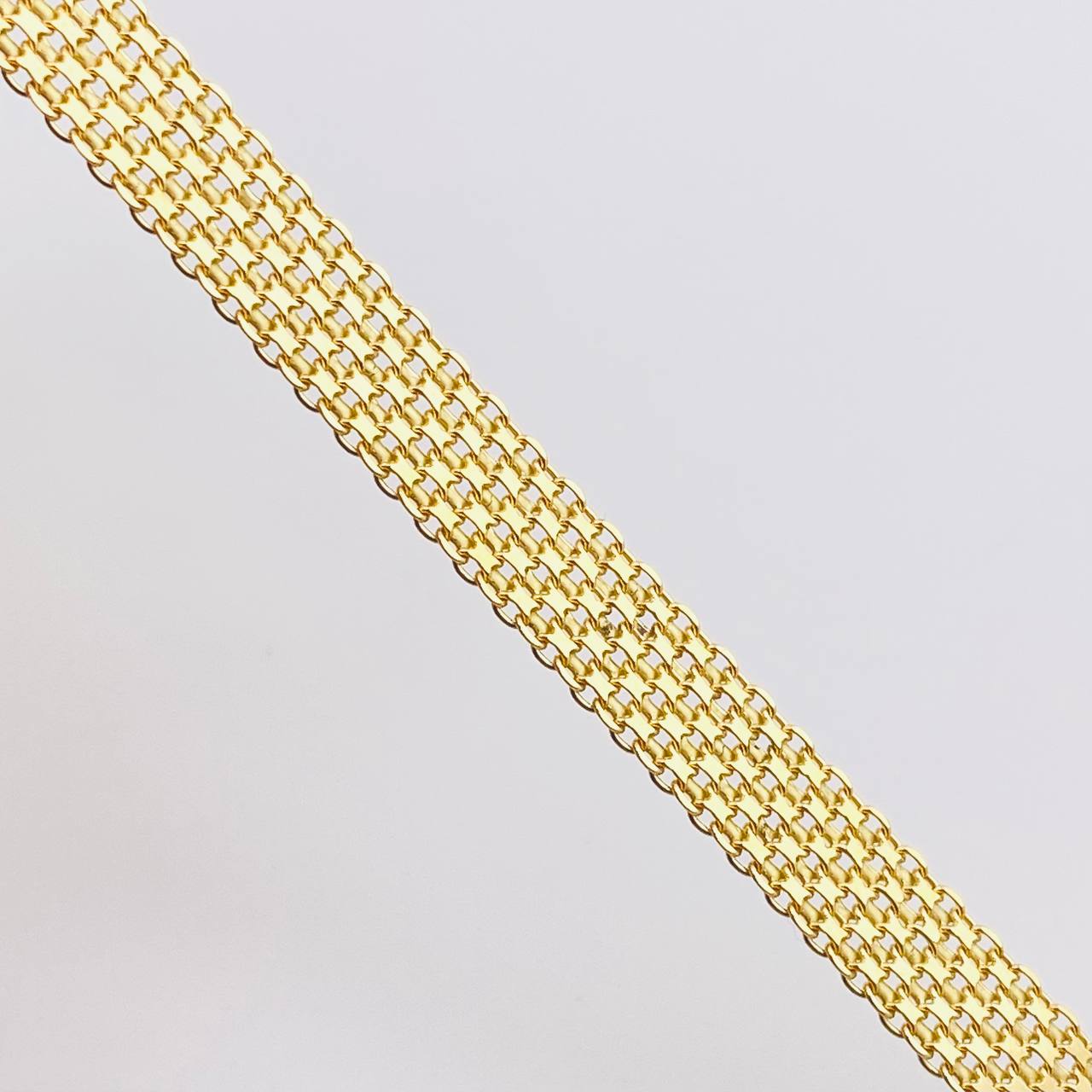 Cadena China 27.05gr / 23 1/2 in / 7.5mm Oro Amarillo +1 18K *