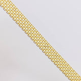 Cadena China 27.05gr / 23 1/2 in / 7.5mm Oro Amarillo +1 18K *