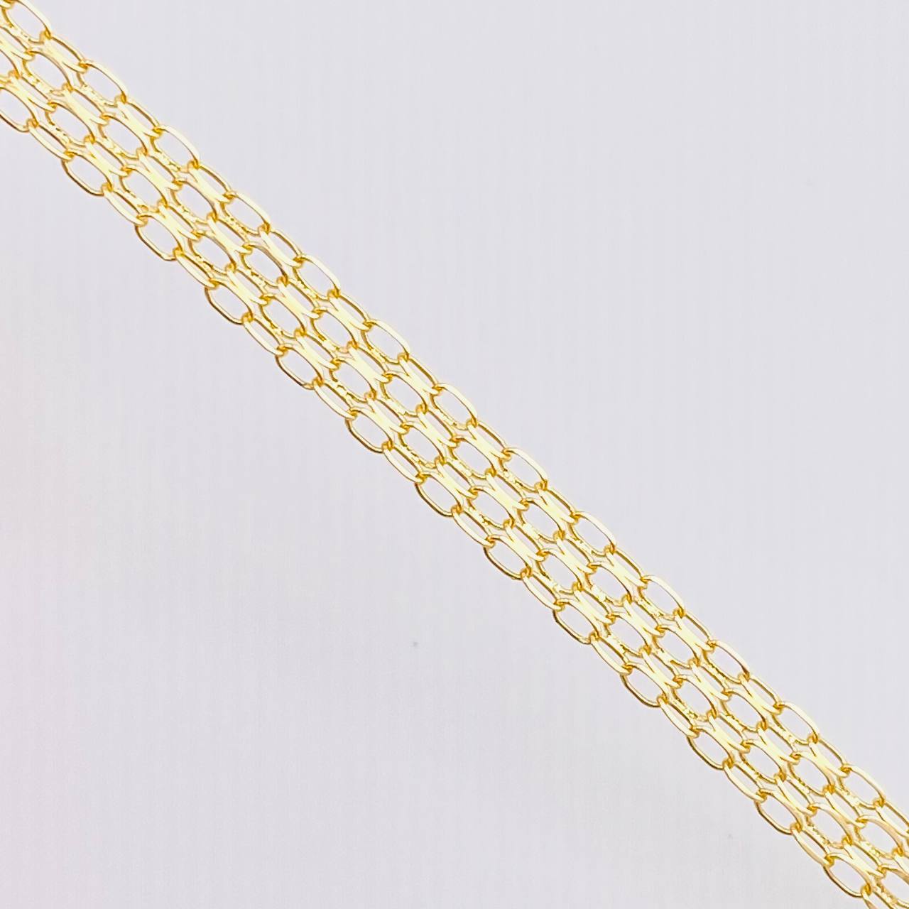 Cadena China 10gr / 23 1/2 in / 6mm Oro Amarillo +1 18K *