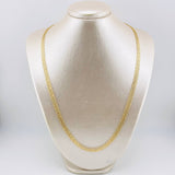 Cadena China 10gr / 23 1/2 in / 6mm Oro Amarillo +1 18K *