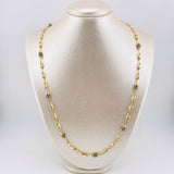 Rustic Diamond Cut Chain 12.65gr / 23 1/2 in / 5mm Yellow Gold 18K *