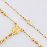 Rosario Virgen Milagrosa 6.7gr / 19 3/4 in / 3mm mm Oro Amarillo 18K *