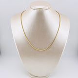 Cadena Veneciana 4.8gr / 17 3/4 in / 1.7mm Oro Amarillo +3 18K *