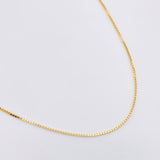 Cadena Veneciana 4.8gr / 17 3/4 in / 1.7mm Oro Amarillo +3 18K *