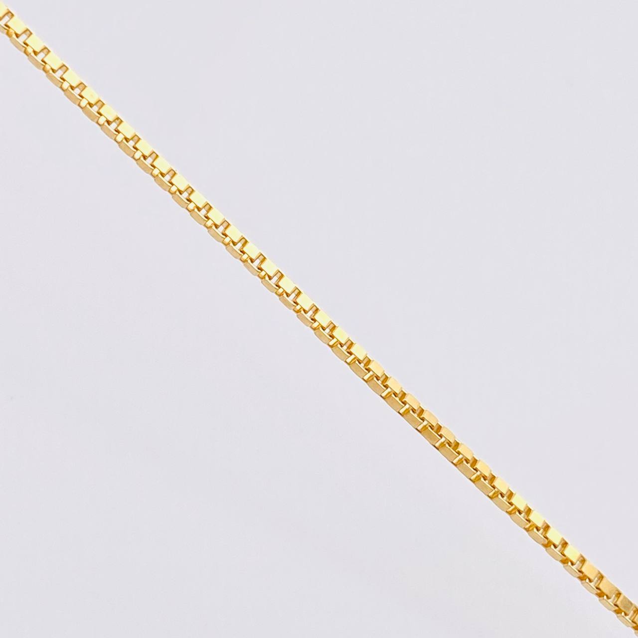 Cadena Veneciana 4.8gr / 17 3/4 in / 1.7mm Oro Amarillo +3 18K *