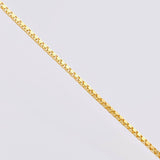 Cadena Veneciana 4.8gr / 17 3/4 in / 1.7mm Oro Amarillo +3 18K *