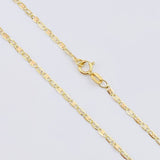 Cadena Plana 1.45gr / 13 3/4 in / 1.6mm Tres Oros +3 18K *