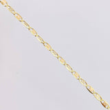 Cadena Plana 1.45gr / 13 3/4 in / 1.6mm Tres Oros +3 18K *