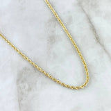 Cadena Lazo 4.65gr / 20 in / 2.66mm Oro Amarillo +3 18K !