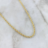 Cadena Lazo 3.8gr / 45cm / 2.7mm Oro Amarillo +3 18K *