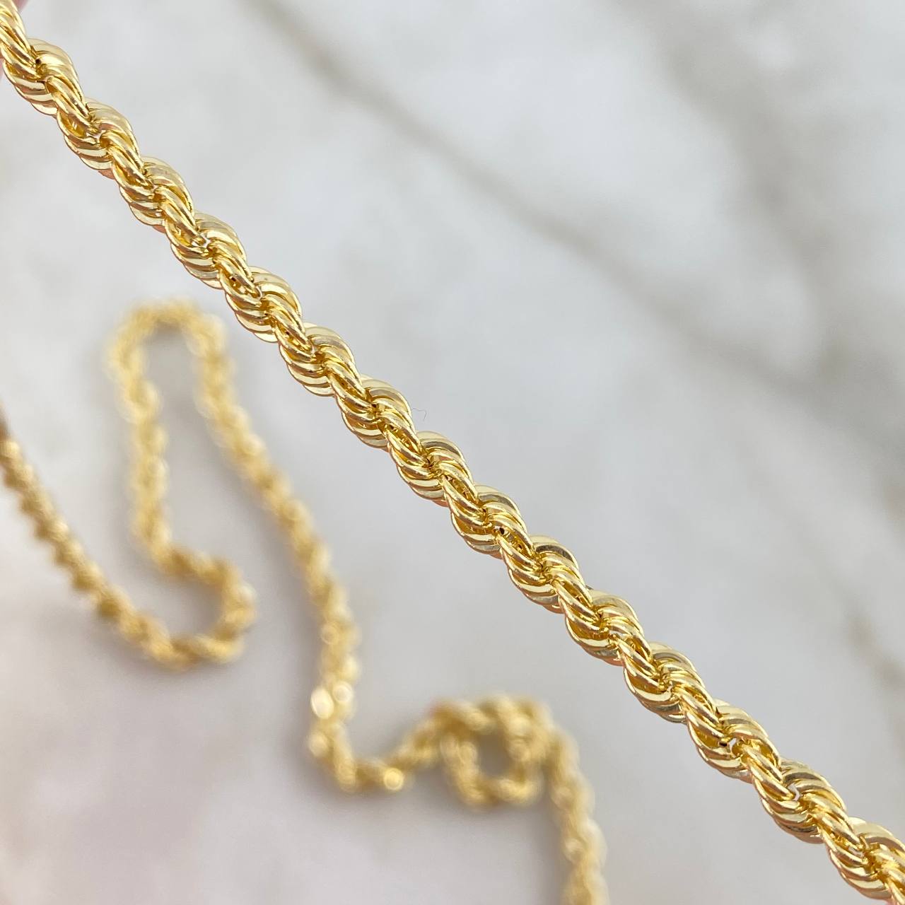 Cadena Lazo 3.8gr / 45cm / 2.6mm Oro Amarillo +3 18K *