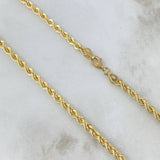 Cadena Lazo 3.8gr / 45cm / 2.7mm Oro Amarillo +3 18K *