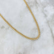 Cadena Cubana 7.7gr / 19 3/4 in / 4.5mm Oro Amarillo +1 18K