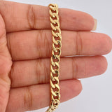 Cadena Cubana 8.9gr / 23 3/4 in / 5.75mm Oro Amarillo +1 18K %