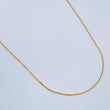 Cadena Veneciana 1.2gr / 17 3/4 in / 0.55mm Oro Amarillo +3 18K %