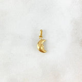 Pendant Moon 0.35gr / 1.7cm / Stamped Yellow Gold ©