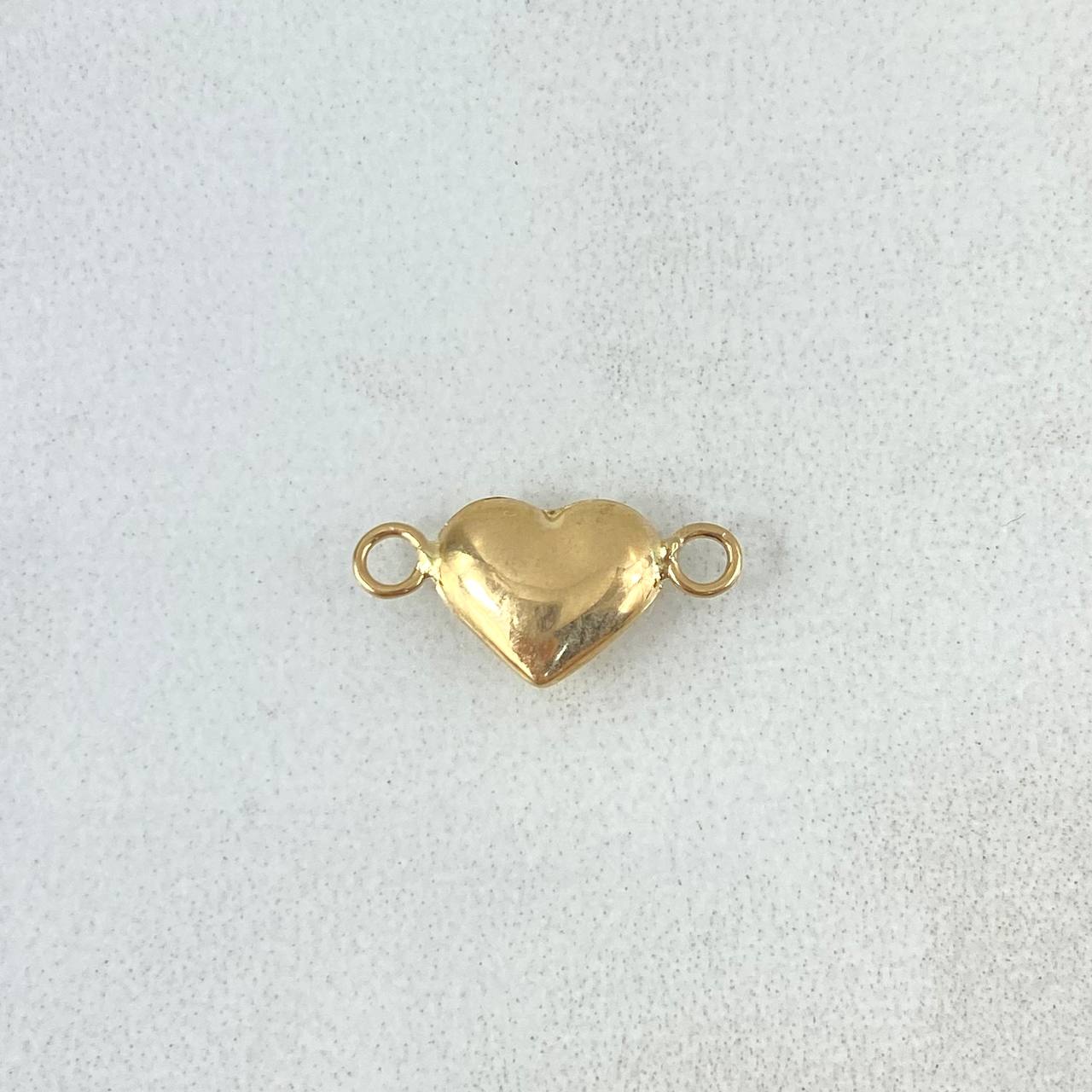 Charm Heart 0.3gr / 1.4cm / 18K Yellow Gold Stamped