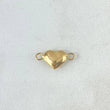 Charm Heart 0.3gr / 1.4cm / 18K Yellow Gold Stamped