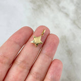 Pendant Star 0.55gr / 1.8cm / Stamped Yellow Gold ©