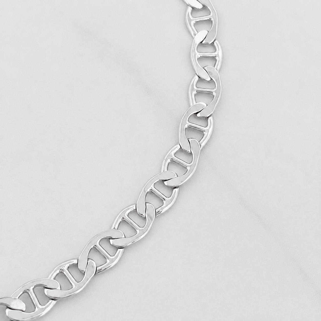 Bracelet Diamonds Hearts Emeralds 45pts 3.4g / 7 in / 3.1mm Silver 925