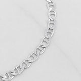 Bracelet Diamonds Hearts Emeralds 45pts 3.4g / 7 in / 3.1mm Silver 925