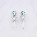 Topos Circulo Esmeraldas 50pts 0.7g / in / 4.2mm Plata 925
