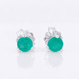 Topos Tres Garras Esmeralda 30pts 0.7g / in / 3.9mm Plata 925
