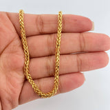 Franco Chain 11.55gr / 23 1/2 in / 2.75mm Yellow Gold +3 18K $