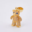 Pendant Articulated Bear 4.5gr / 1 1/4 in / Yellow Gold 18K *