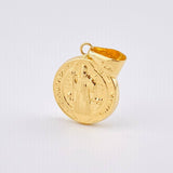 Pendant Saint Benedict 1gr / 1 in / Yellow Gold 18K *