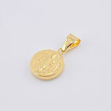 Pendant Saint Benedict 0.8gr / 3/4 in / Yellow Gold 18K *