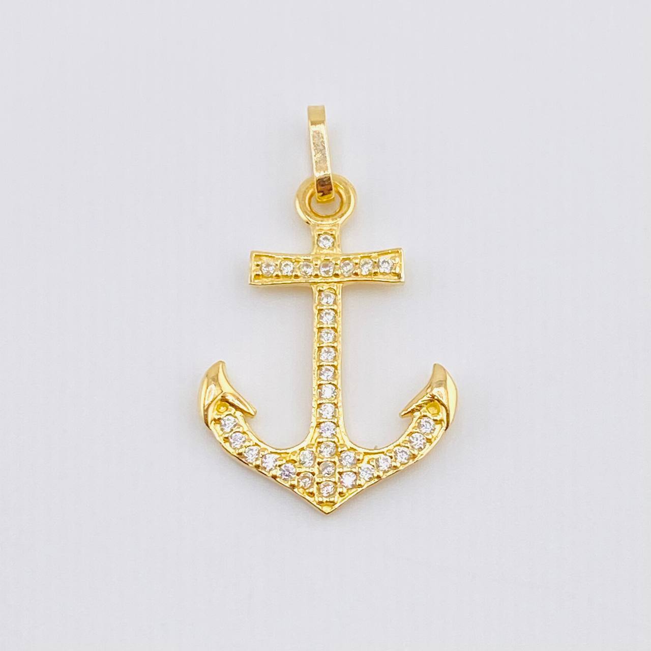 Pendant Anchor 1.05gr / 1 in / Yellow Gold 18K *