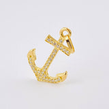 Pendant Anchor 1.05gr / 1 in / Yellow Gold 18K *