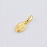 Pendant Miraculous Virgin 0.3gr / 1/2 in / Yellow Gold 18K *