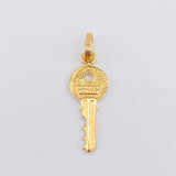 Pendant Key 1.05gr / 1 in / Yellow Gold 18K *