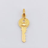 Pendant Key 1.05gr / 1 in / Yellow Gold 18K *