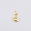 Pendant Star 0.25gr / 1/2 in / Yellow Gold 18K *