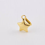 Pendant Star 0.25gr / 1/2 in / Yellow Gold 18K *