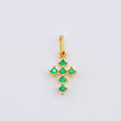 Pendant Cross 0.45gr / 1/2 in / Yellow Gold 18K *