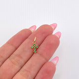 Pendant Cross 0.45gr / 1/2 in / Yellow Gold 18K *